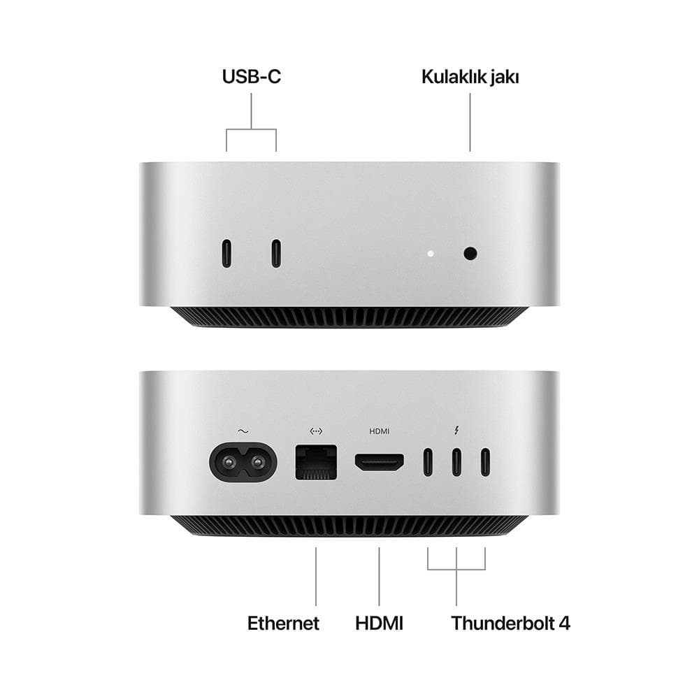 APPLE MU9D3TU/A Mac Mini M4 10C CPU 10C GPU 16 GB 256 GB SSD 4