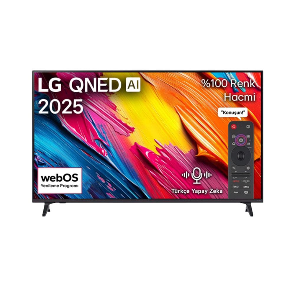 LG 55QNED70 55 inç 139 cm 4K Smart TV AI Sihirli Kumanda webOS25,Uydu Alıcılı