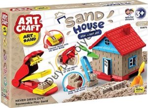 Sand House Play Sand Set Kum Ev - Görsel 4