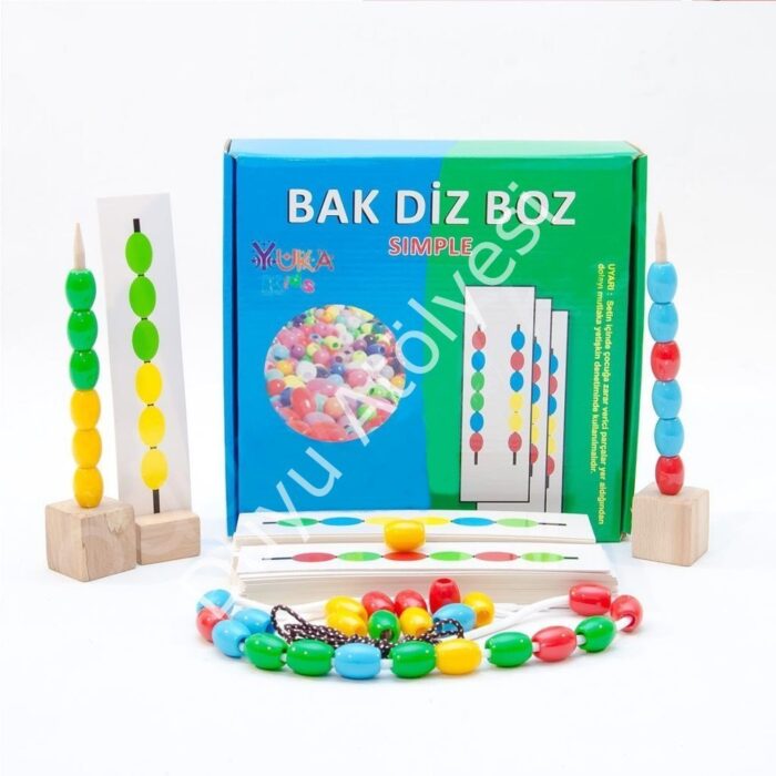 Bak Diz Boz SIMPLE 3-5 Yaş - Görsel 1