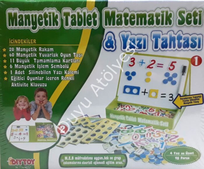 Magnet Tablet Matematik Yazı Tahtası - Görsel 3