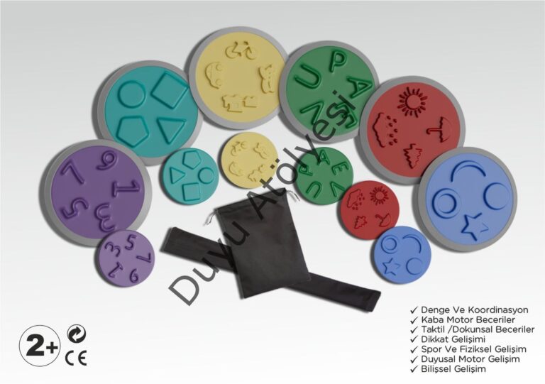 Taktil Diskler - Tactile Discs 6'lı Plus Set - Görsel 1