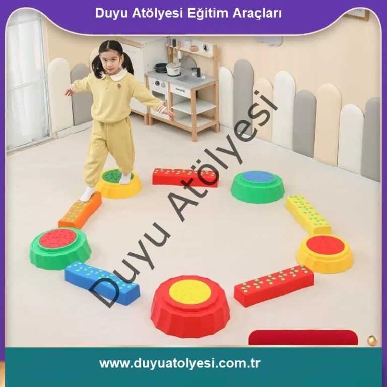 Dokunsal Denge Yürüme Taşları - Görsel 1