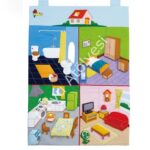Evin Bölümleri Kumaş Panosu My House
