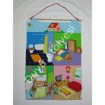 Evin Bölümleri Kumaş Panosu My House - Görsel 2