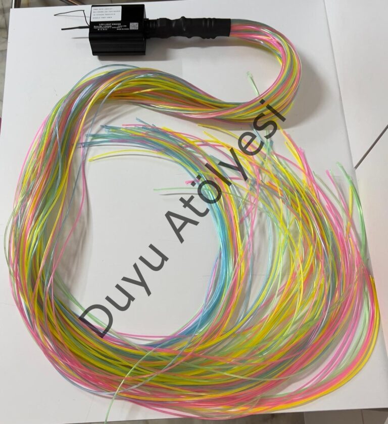 Fiber Optik Işık Demeti - Renkli - Görsel 1