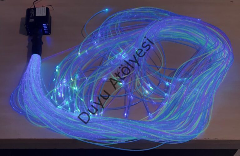 Fiber Optik Işık Demeti - Renkli - Görsel 3