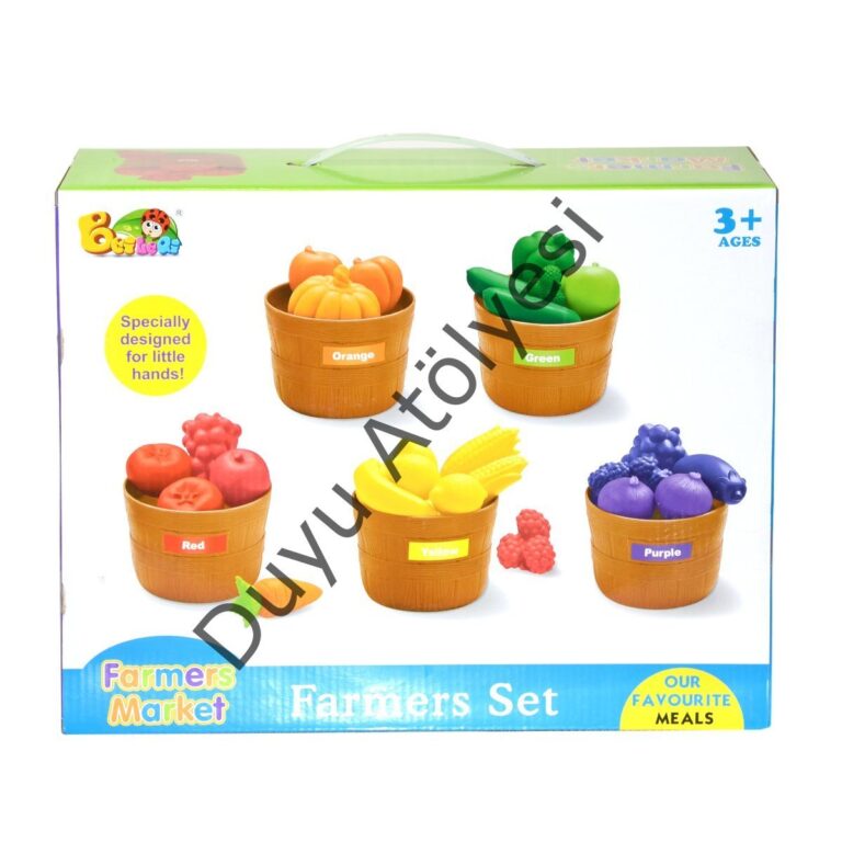 Ayrıştırma Meyve Sebzeleri Kovalı - Görsel 4