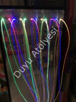 Neon Yağmuru 120 x 50 cm - Görsel 2