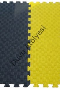 Tatami Eva Zemin Kaplama 100x100x26mm SarıSiyah - Görsel 4