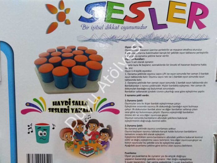 Ses Tüpleri İşitsel Algı Oyunu - Görsel 4