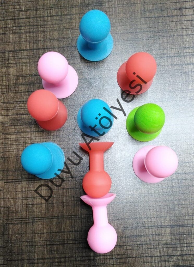 Vantuzlu Topuz Oyunu Mini Squigz - Görsel 2